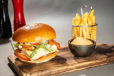 Meniu HALLOUMI BURGER (575g)